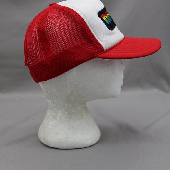 Vintage Surf Hat - Rip Curl Rainbow Patch Trucker Hat - Adult Snapback - Picture 6 of 8